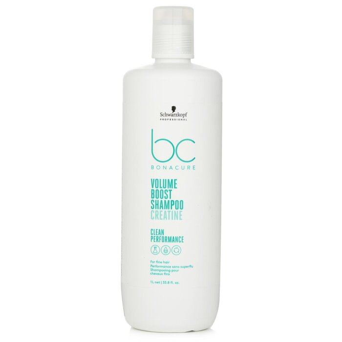 Schwarzkopf BC Bonacure Creatine Volume Boost Shampoo (For Fine Hair) 724851 1000ml/33.8oz