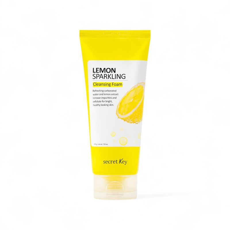 Secret Key Lemon Sparkling Cleansing Foam 2020 New Version - 200g