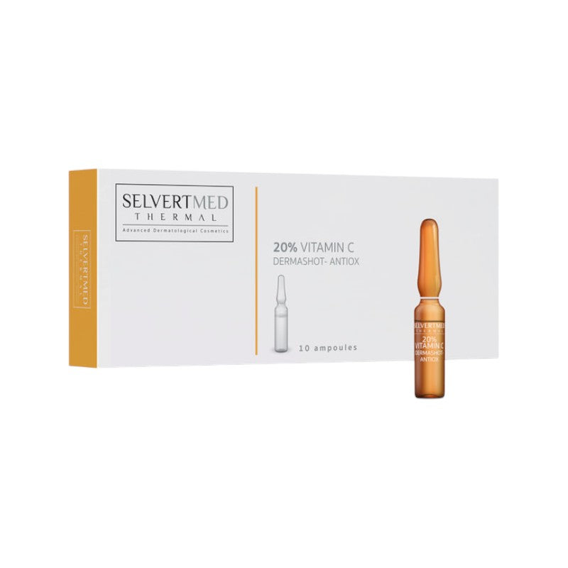 Selvert Thermal MED 20% Vitamin C DermaShot - Antioxidant 10 x 2ml
