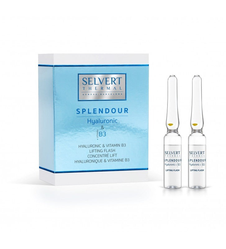 Selvert Thermal Hyaluronic &amp; Vitamin B3 Lifting Flash(24 boxes) 48 x 1.5ml