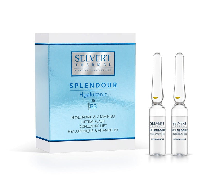 Selvert Thermal Hyaluronic &amp; Vitamin B3 Lifting Flash 2 x 1.5ml (1 box) 2 x 1.5ml