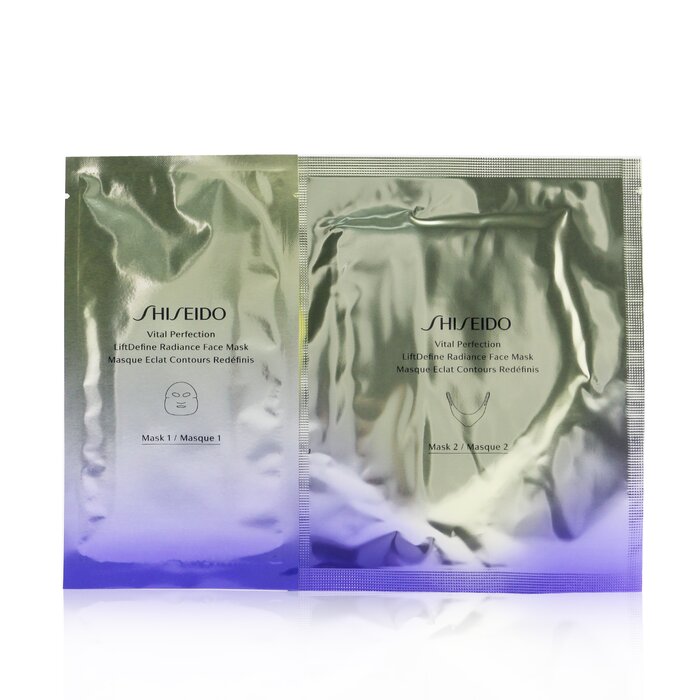 SHISEIDO Vital Perfection LiftDefine Radiance Face Mask 169579 6pcs