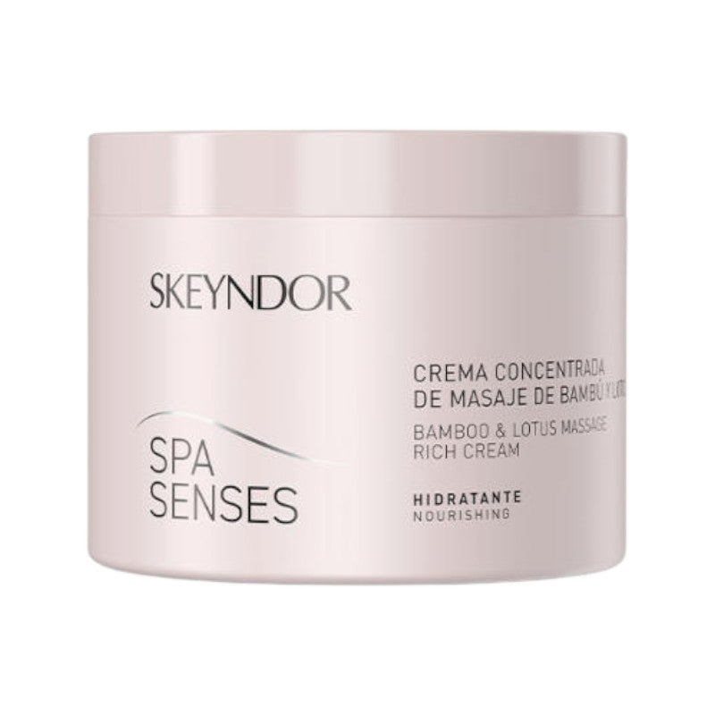 Skeyndor Bamboo &amp;Lotus Massag Rich Cream 500ml