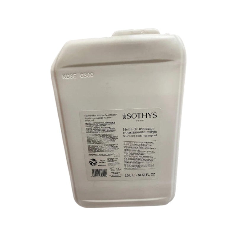 Sothys Nourishing Body Massage Oil 2.5L