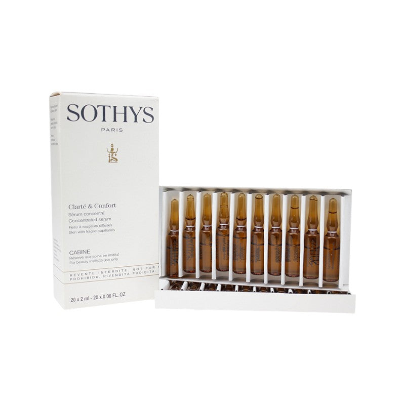 Sothys Clarté &amp; Confort Concentrated Serum Ampoule 20 x 2ml