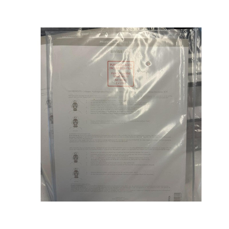 Swissline 1064C Pure Collagen Face&amp;Neck Film 5pcs