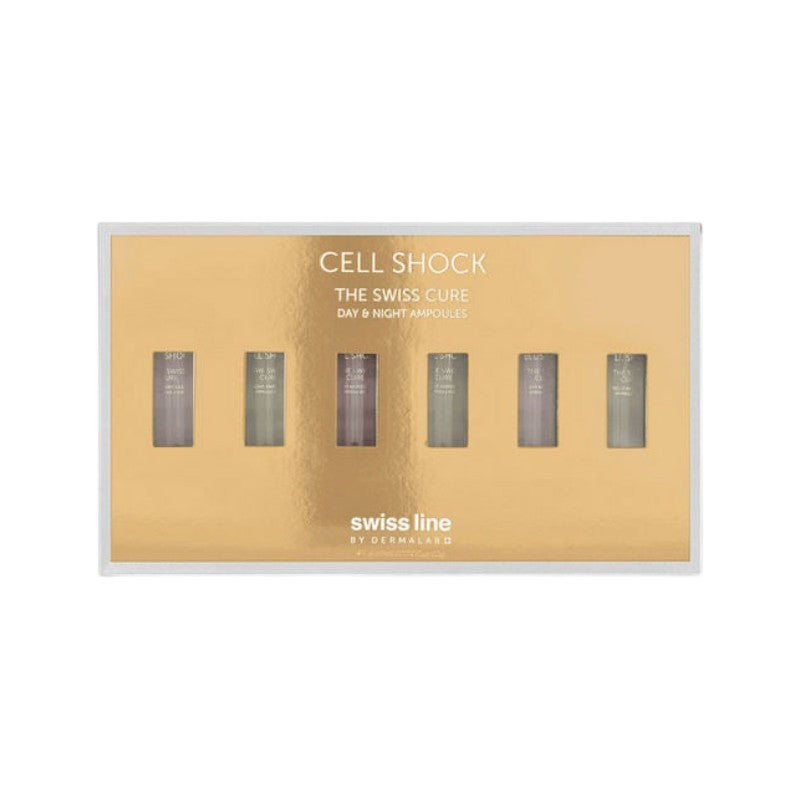 Swissline 1205R CS The Swiss Cure - Day &amp; Night Ampoules 6 x 5ml