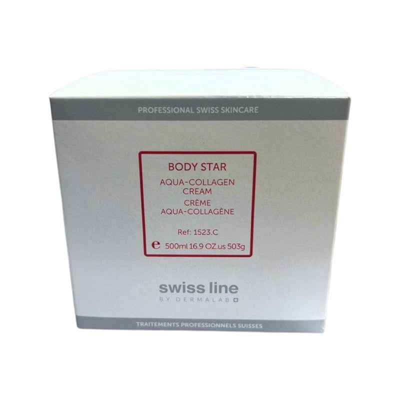Swissline 1523C Body Star Aqua-Collagen Cream 500ml