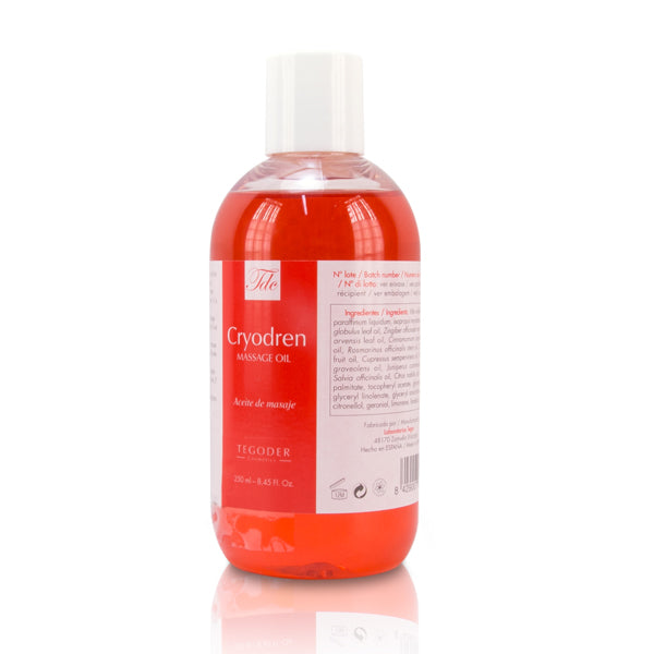 Tegoder Cryodren Massage Oil 250ml