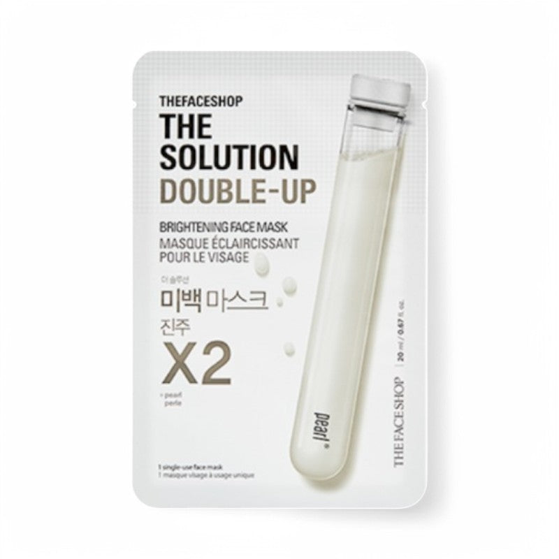 THE FACE SHOP The Solution Mask Sheet 1pc (10 types) Brightening