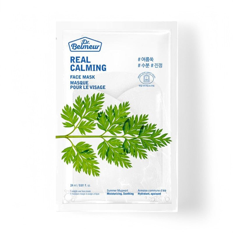 THE FACE SHOP Dr. Belmeur Real Calming Face Mask - 3 Types Summer Mugwort