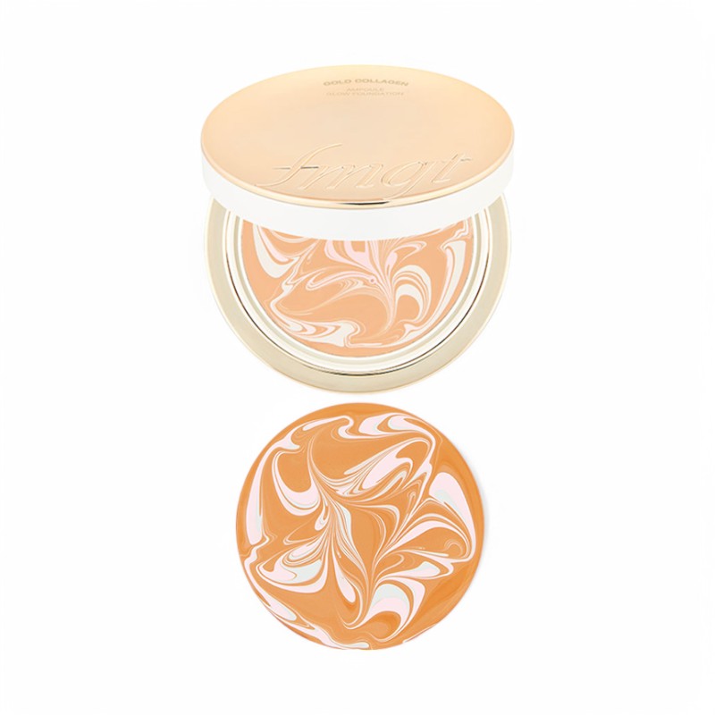 THE FACE SHOP fmgt Gold Collagen Ampoule Glow Foundation - 2 Colors