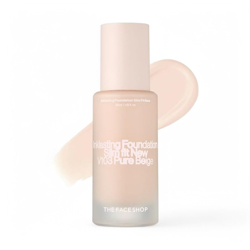 THE FACE SHOP Inklasting Foundation Slim Fit New 
