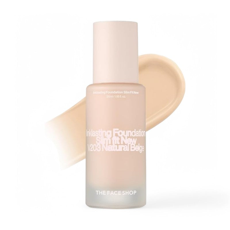 THE FACE SHOP Inklasting Foundation Slim Fit New 
