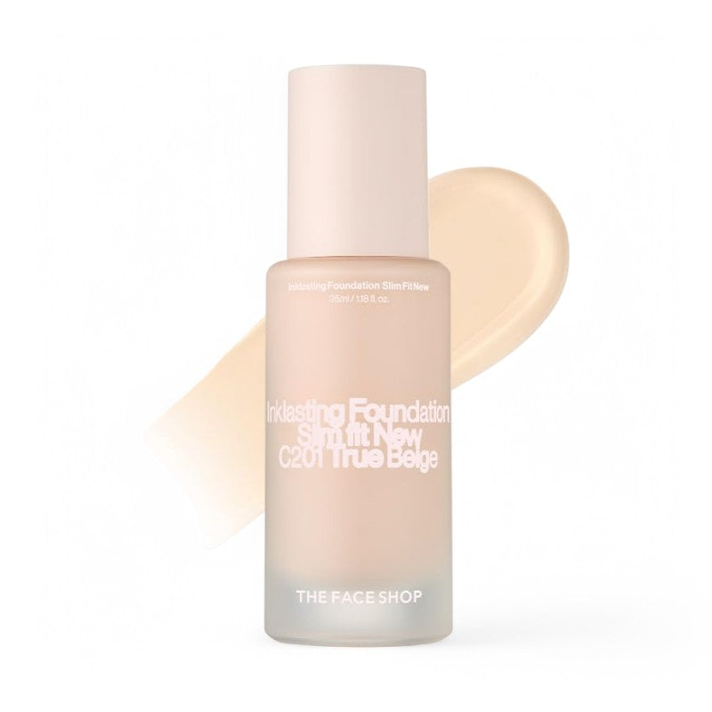 THE FACE SHOP Inklasting Foundation Slim Fit New 