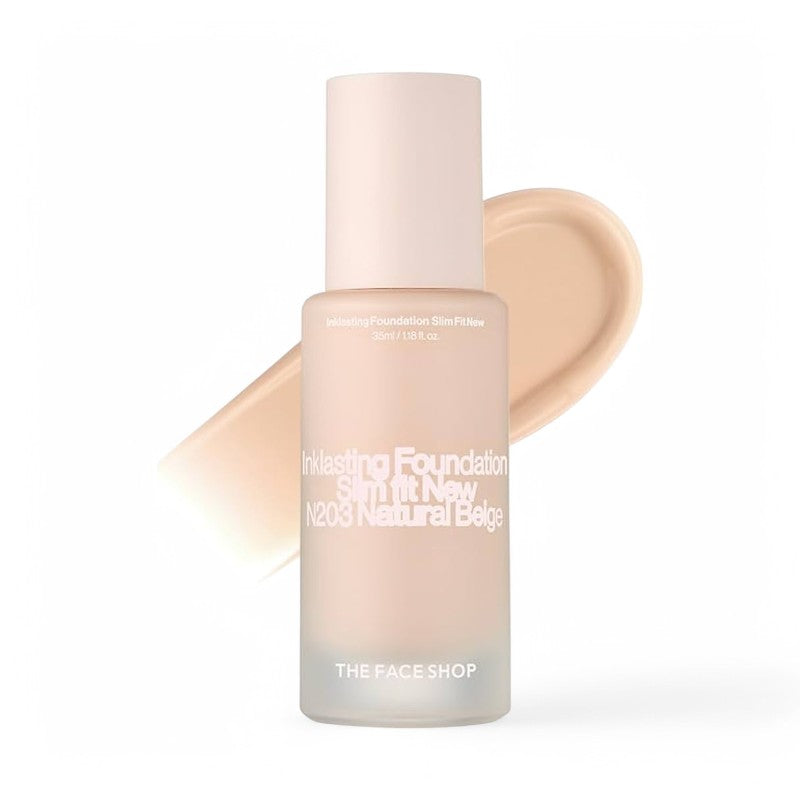 THE FACE SHOP Inklasting Foundation Slim Fit New 