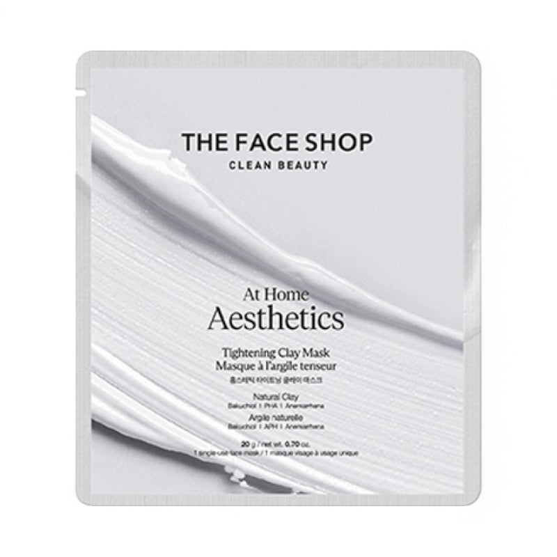 THE FACE SHOP At Home Aesthetics Mask Sheet - 3 Types Tightening Clay