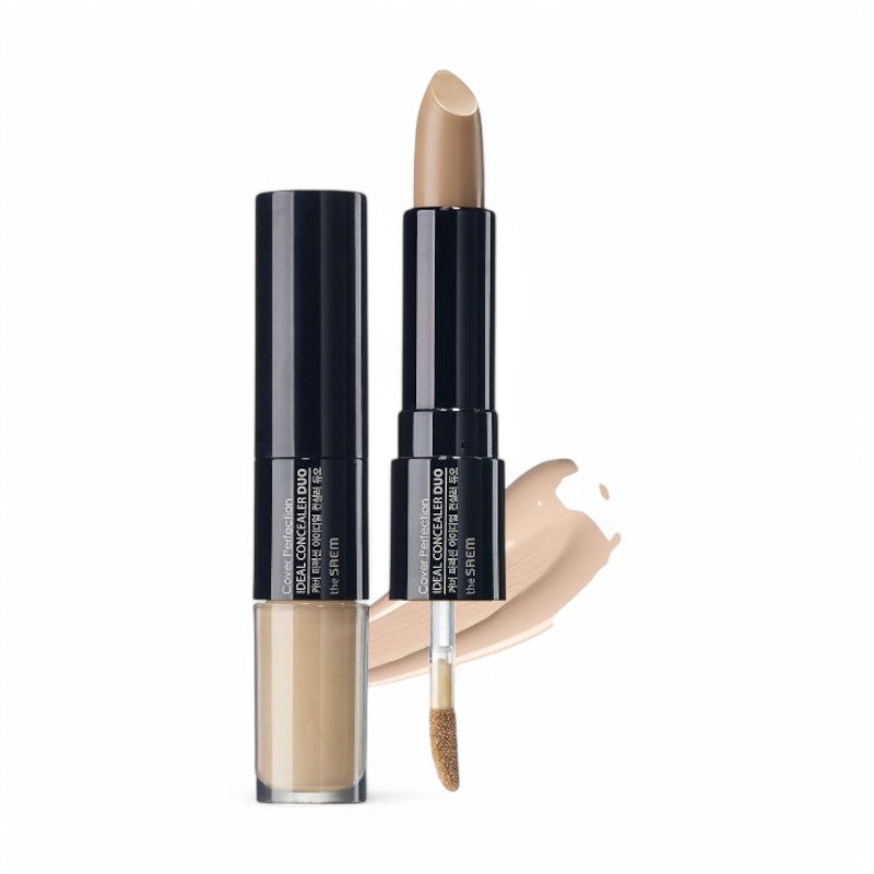The Saem Cover Perfection Ideal Concealer Duo - 3 Colors