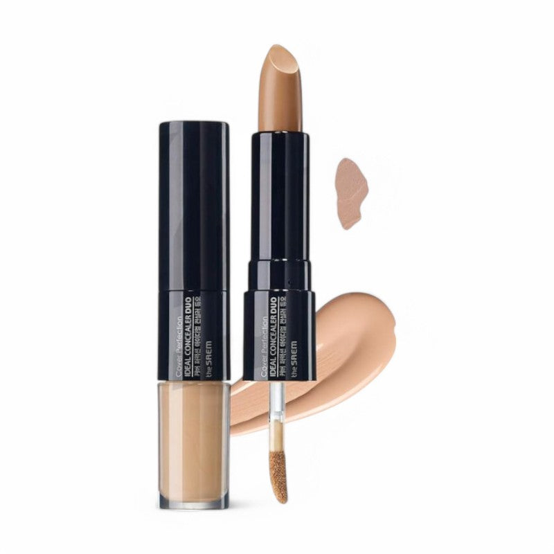 The Saem Cover Perfection Ideal Concealer Duo - 3 Colors