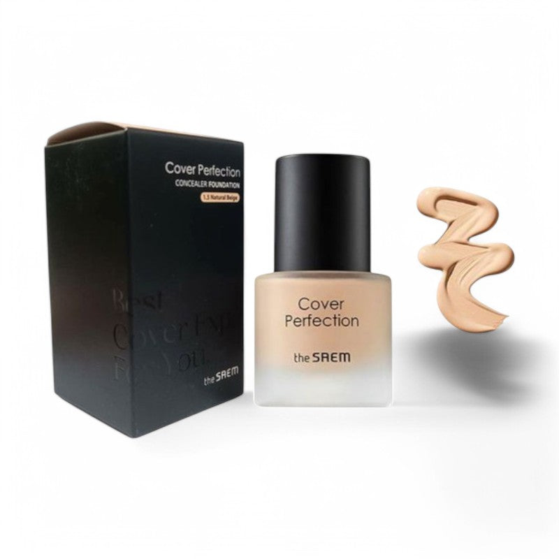 The Saem Cover Perfection Concealer Foundation Mini - 3 Colors