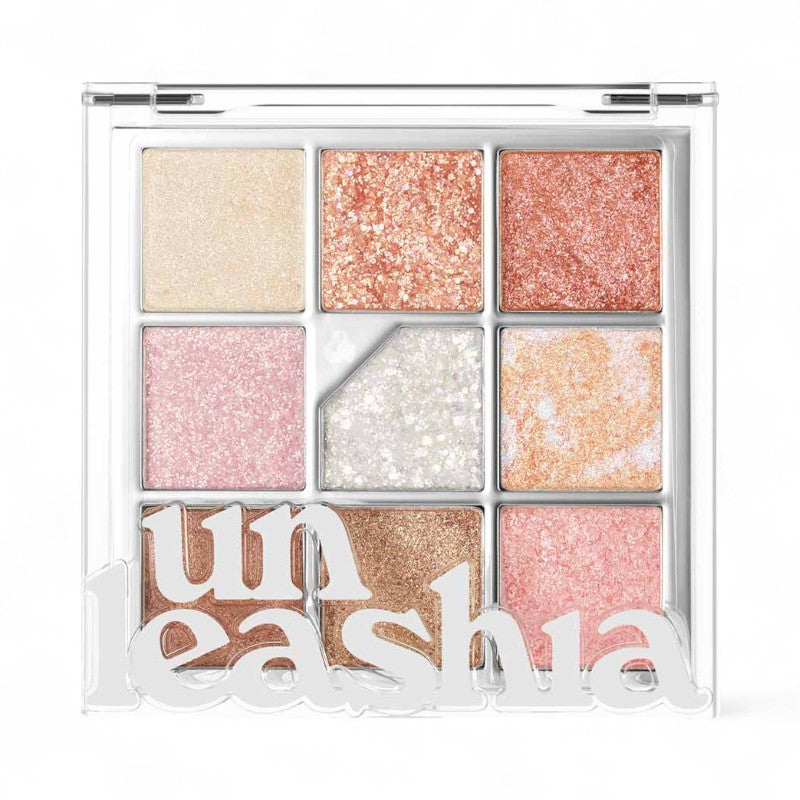 UNLEASHIA Glitterpedia Eye Palette - 7 Types N°1 All Of Glitter