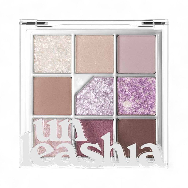 UNLEASHIA Glitterpedia Eye Palette - 7 Types N°4 All Of Lavender Fog