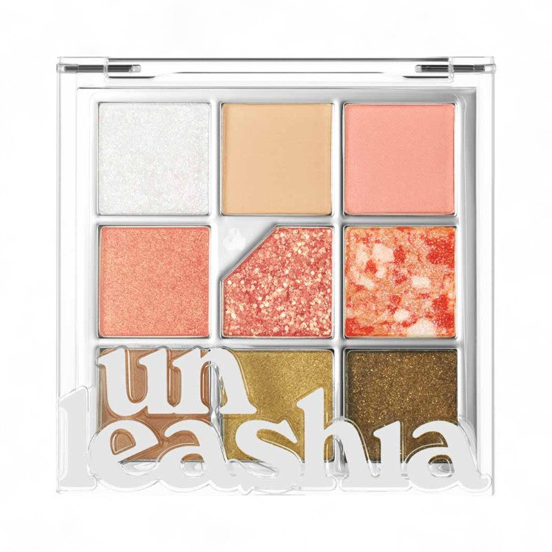 UNLEASHIA Glitterpedia Eye Palette - 7 Types N°6 All Of Citrus