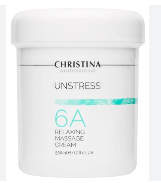 Christina Relaxing Massage Cream 500ml