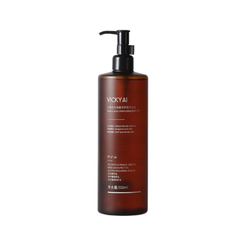 VICKY AI Rose Luxurious Nourishing Skin Bath Oil 500ml