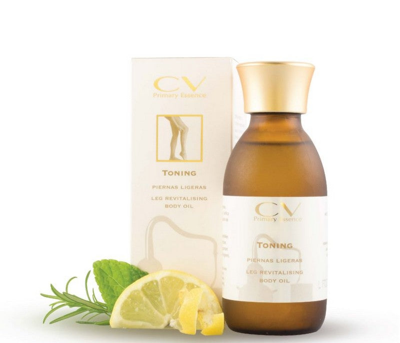 CV Primary Essence Toning Body Oil - Activates circulation for legs 150ml