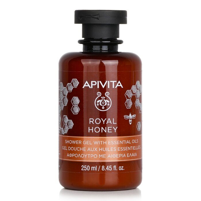 Apivita Royal Honey Shower Gel with Essential Oils 07322 250ml/8.45oz