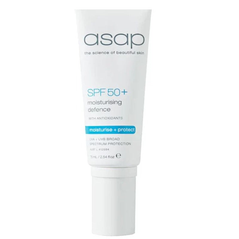 asap Skincare SPF50+ moisturising defence 75ml