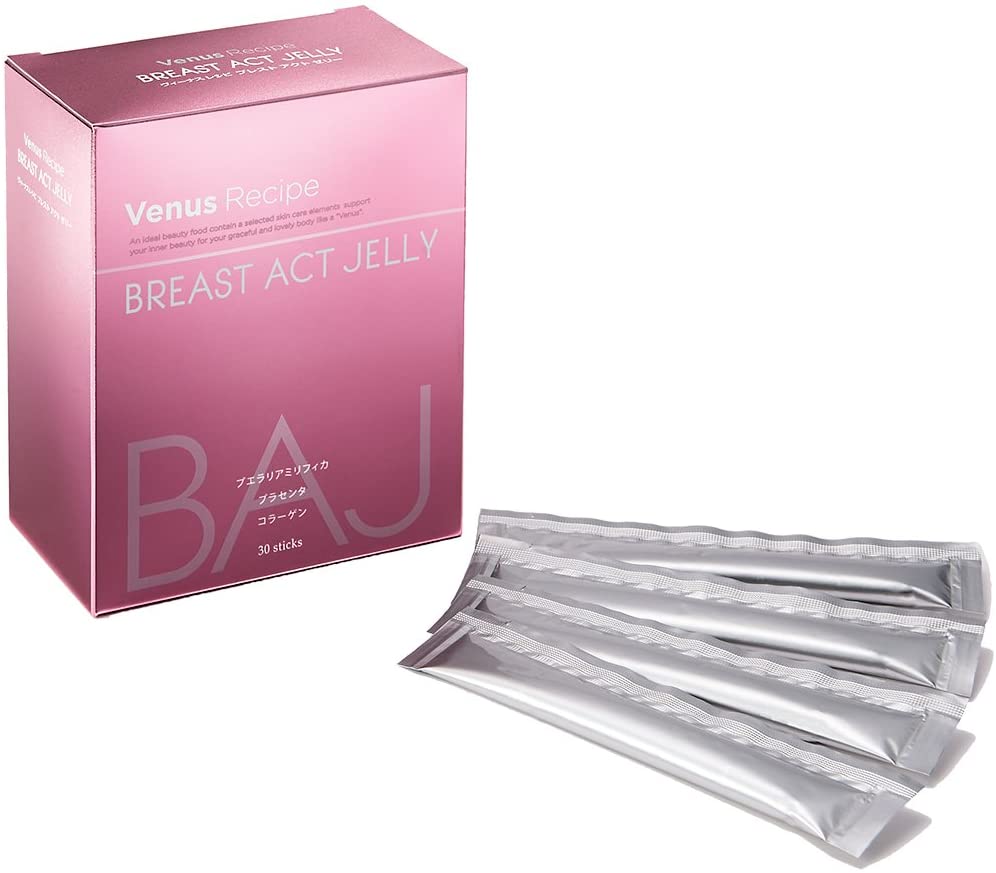 AXXZIA Venus Receipe Breast Act Jelly 10g x 30 sticks