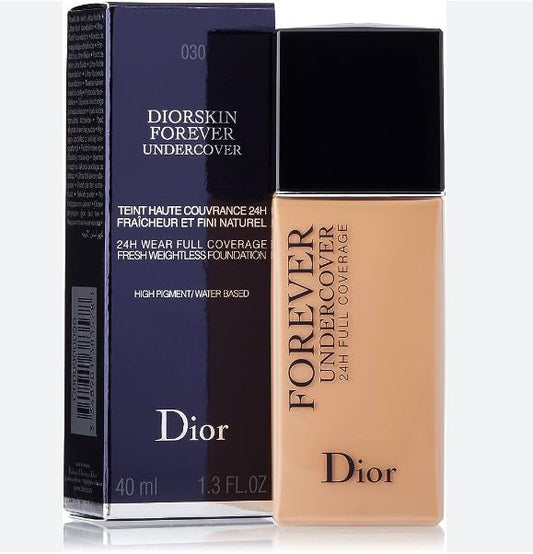 Christian Dior Diorskin Forever Undercover 24H Wear Full Coverage Water Based Foundation - # 030 Medium Beige C000900030 / 383578  40ml/1.3oz