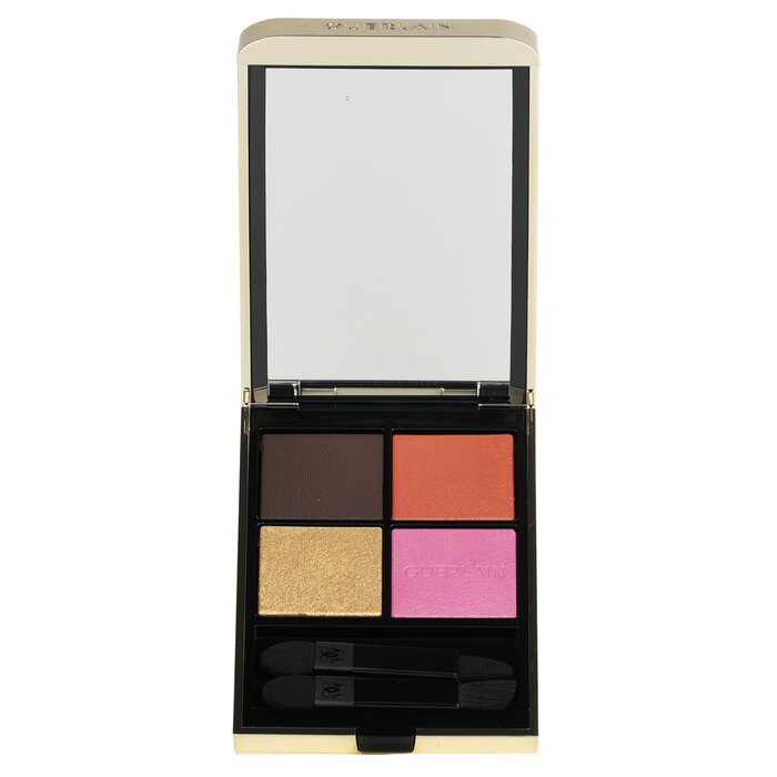 Guerlain Ombres G Eyeshadow Quad 4 Colours (Multi Effect, High Color, Long Wear) - 