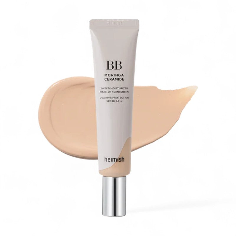 heimish Moringa Ceramide BB Cream - 8 Colors 2023 Version - 