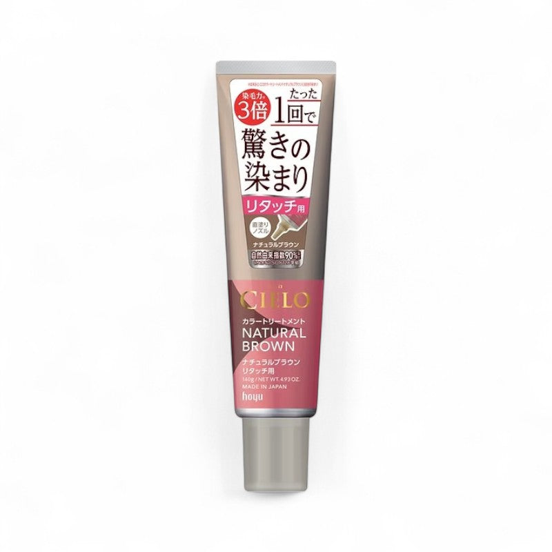 hoyu Cielo Hair Color Treatment Retouch Natural Brown - 140g
