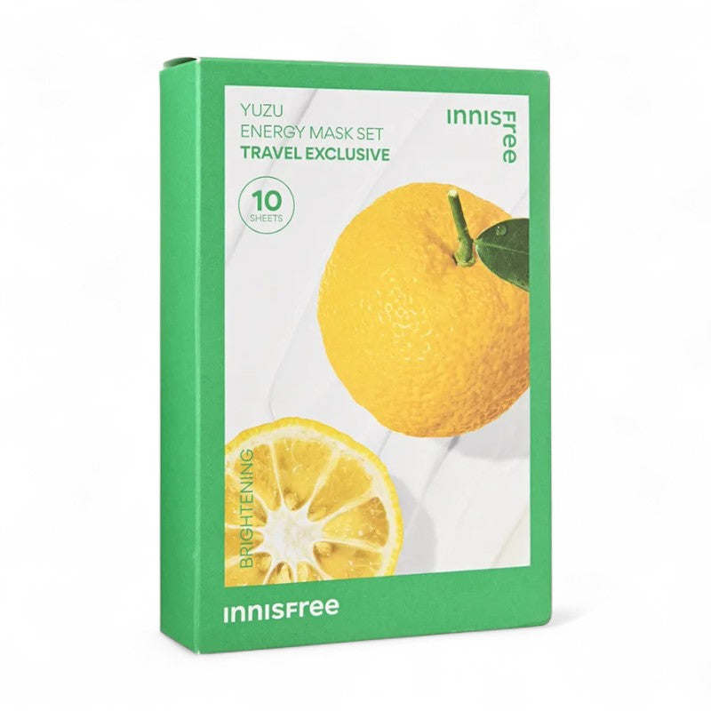 innisfree Energy Mask Set - 6 Types 22ml x 10 Yuzu