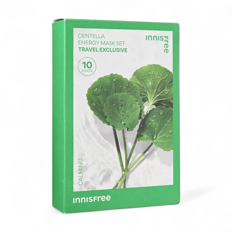 innisfree Energy Mask Set - 6 Types 22ml x 10 Centella
