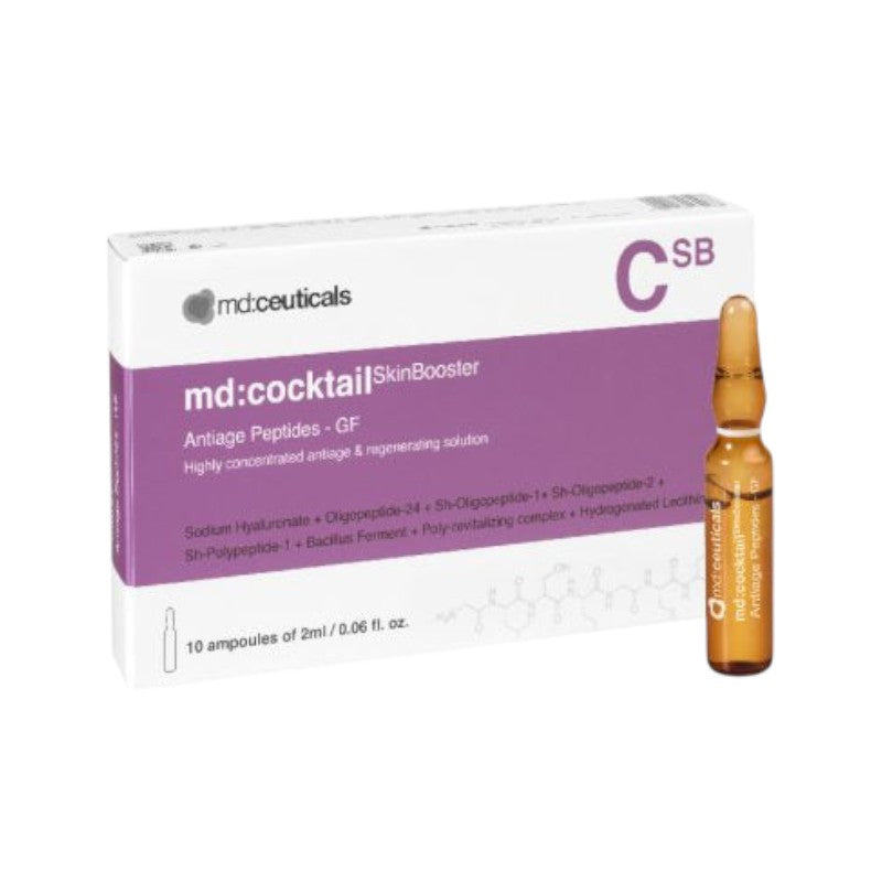 md:ceuticals md:cocktail SkinBooster Antiage Peptides – GF 2ml x 10