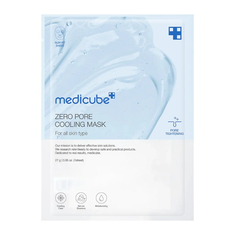 medicube Zero Pore Cooling Mask 27g x 1 Sheet