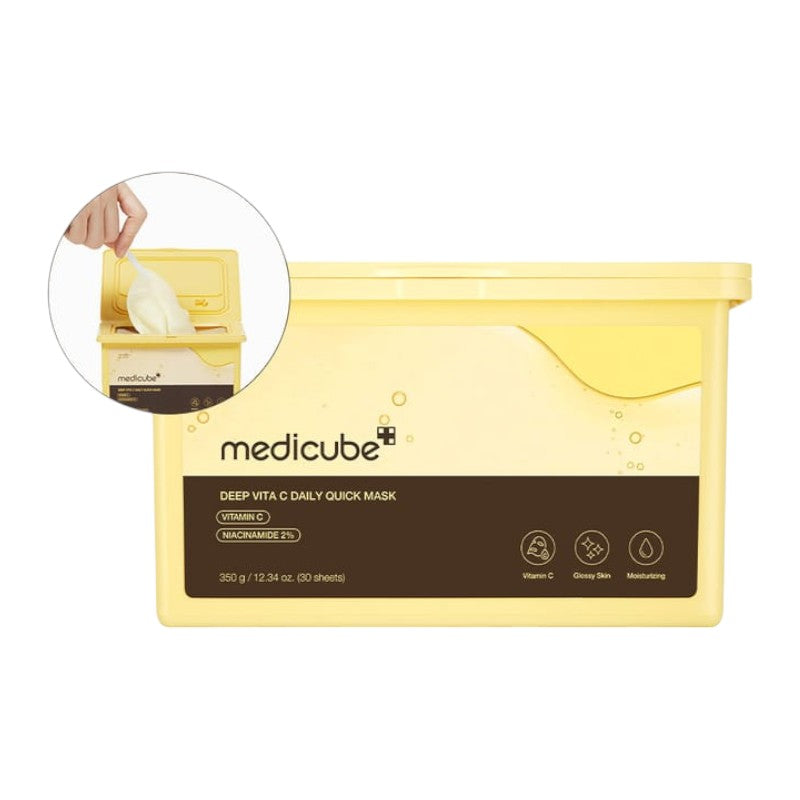 medicube Deep Vita C Daily Quick Mask 30 sheets