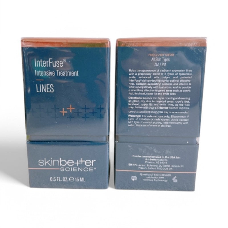 skinbetter Interfuse intensive treatment lines 15ml