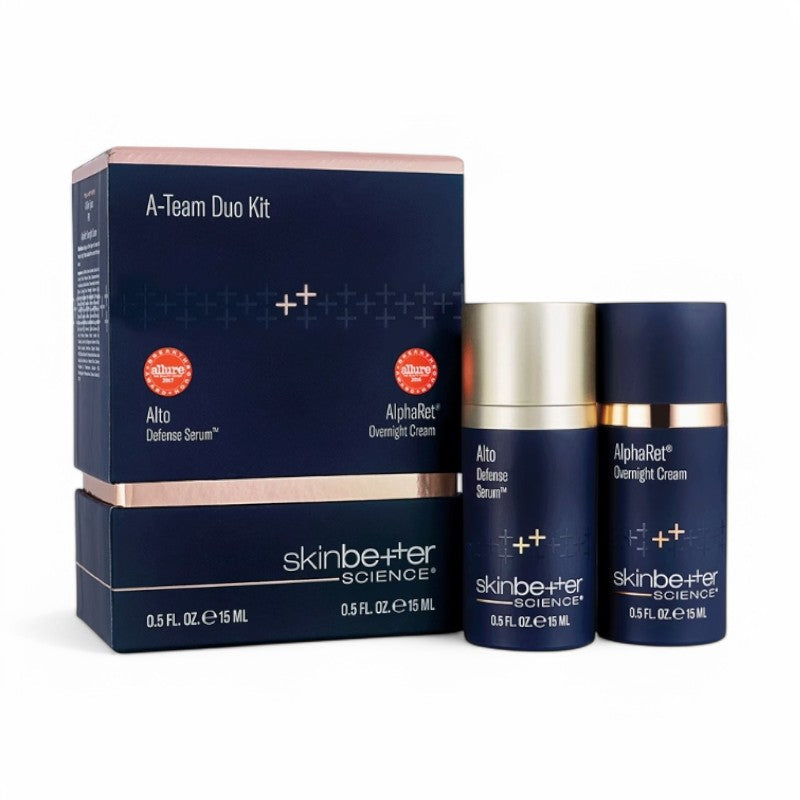 skinbetter set（Alto defense serum 15ml+AlphaRet Overnight cream 15ml)