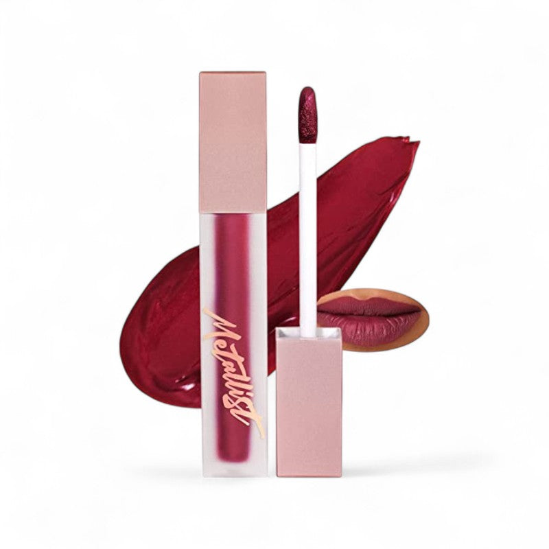 touch in SOL Metallist Matte Liquid Lipstick - 3 Colors Dry Purple