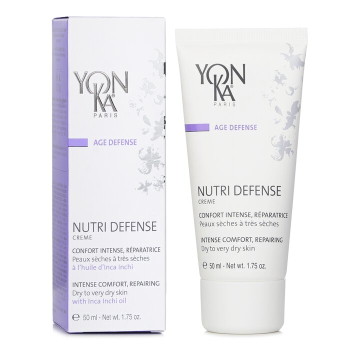 Yonka Age Defense Nutri Defense Creme With Inca Inchi Oil  - Intense Comfort, Reparing (Dry To Very Dry Skin) 34140/004598 50ml/1.7oz