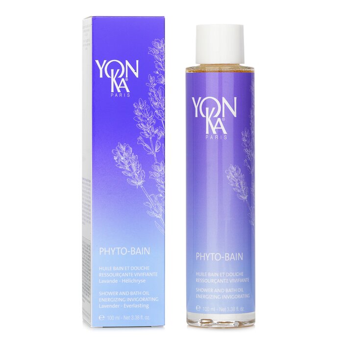 Yonka Phyto-Bain Energizing, Invigorating Shower &amp; Bath Oil - Lavender 21210/005670 100ml/3.38oz